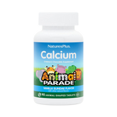 NaturesPlus, Animal Parade, Calcium, Children's Chewable Supplement, Vanilla Sundae, 90 Animal-Shaped Tablets